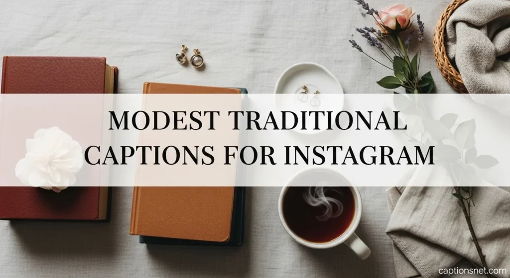 Modest Traditional Captions for Instagram