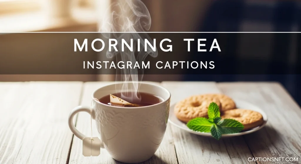 Morning Tea Instagram Captions
