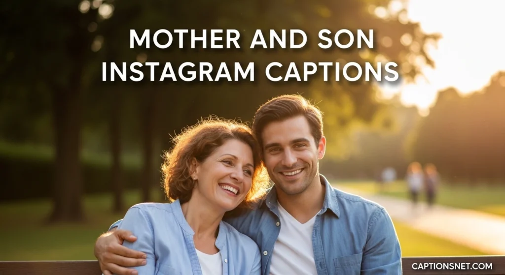 Mother and Son Instagram Captions