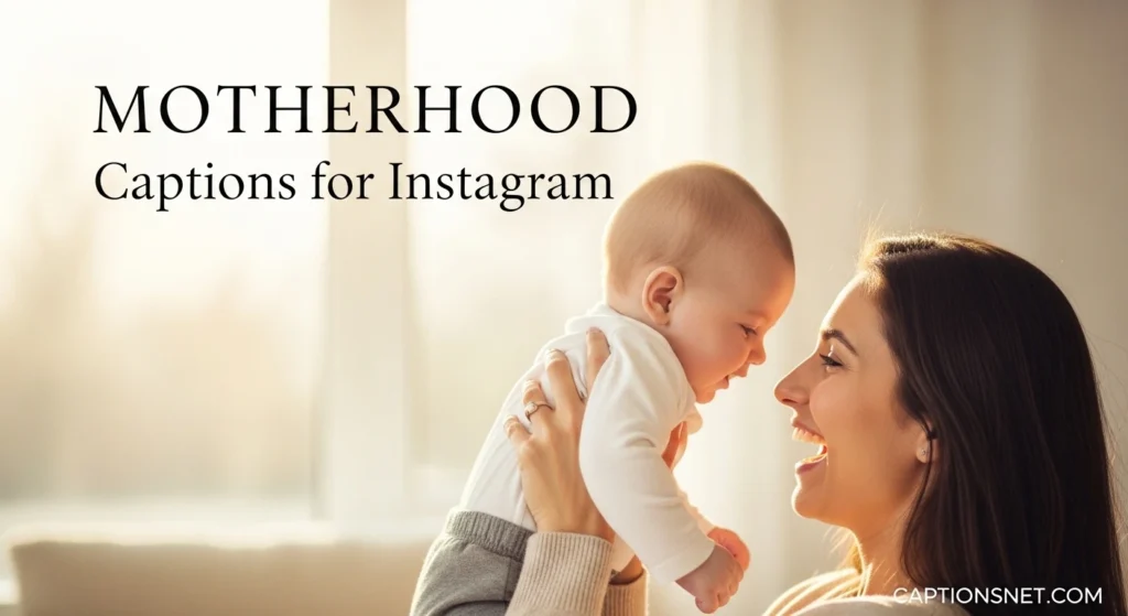 Motherhood Captions for Instagram