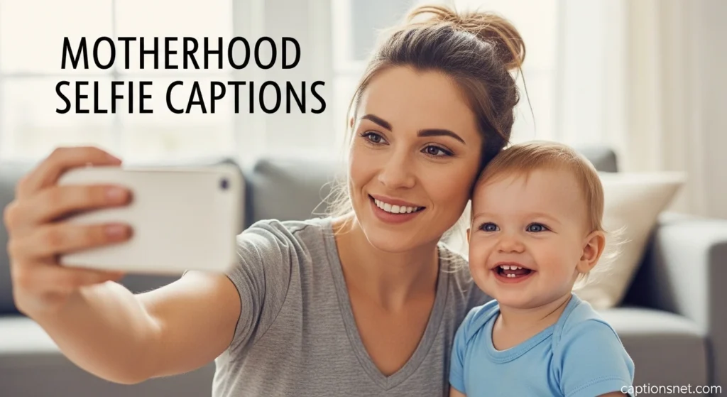 Motherhood Selfie Captions