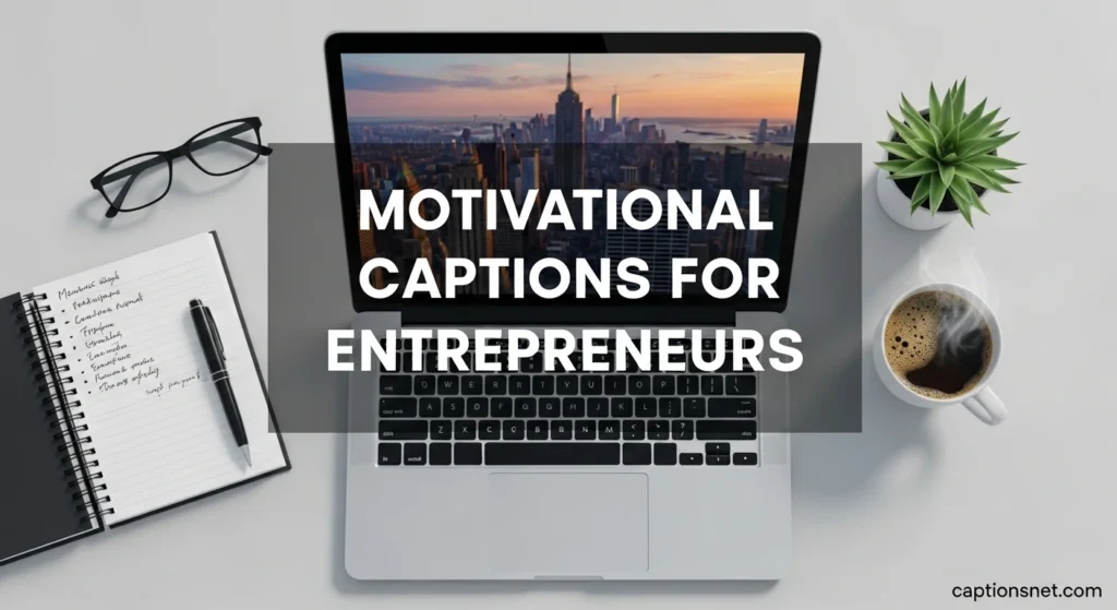 Motivational Captions for Entrepreneurs