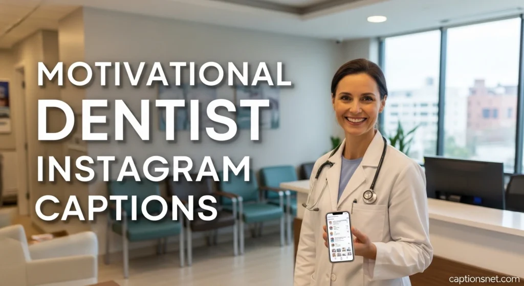 Motivational Dentist Instagram Captions