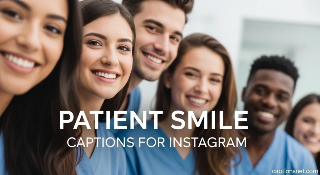 Patient Smile Captions for Instagram