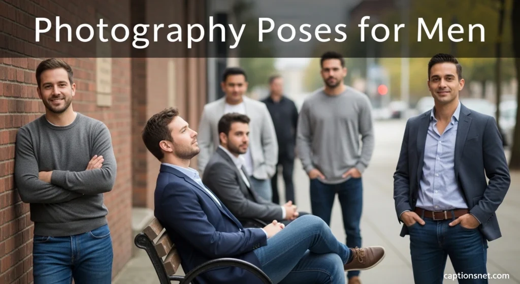 Photography Poses for Men