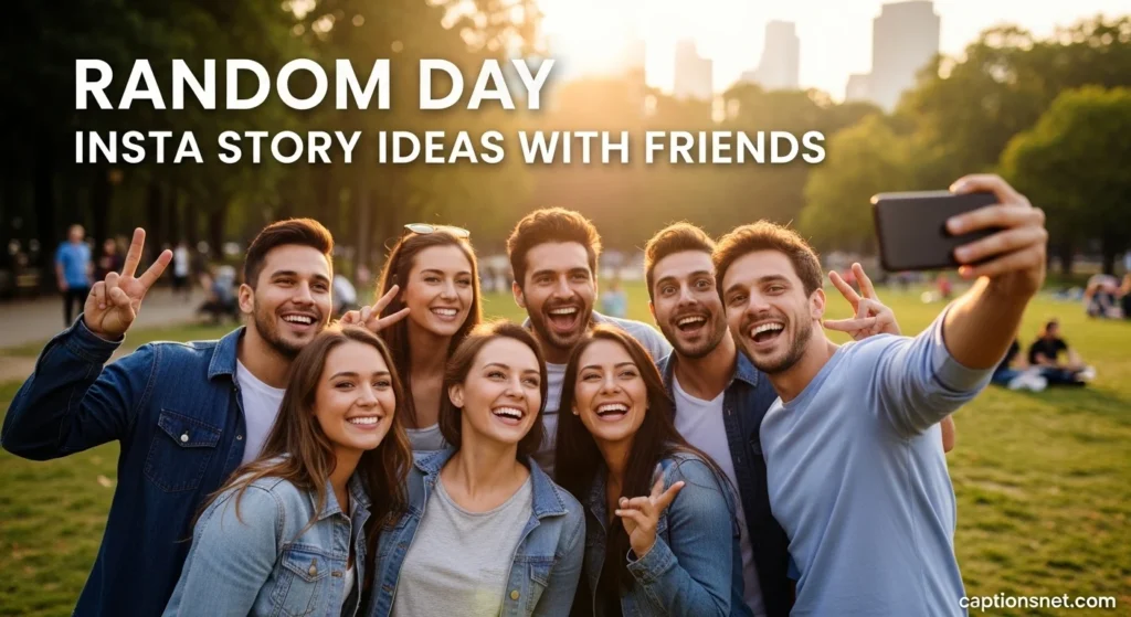 Random Day Insta Story Ideas with Friends