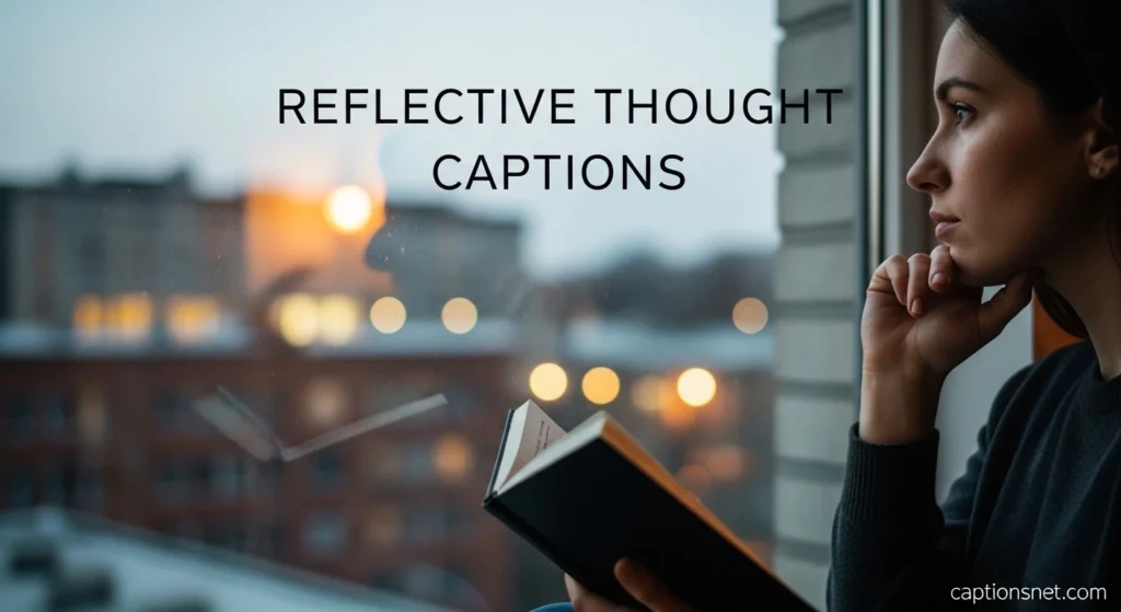 Reflective Thought Captions