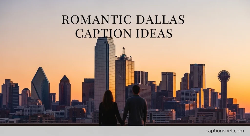 Romantic Dallas Caption Ideas
