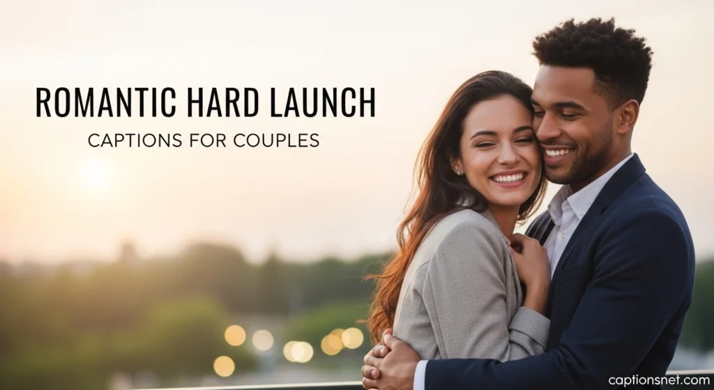 Romantic Hard Launch Captions for Couples