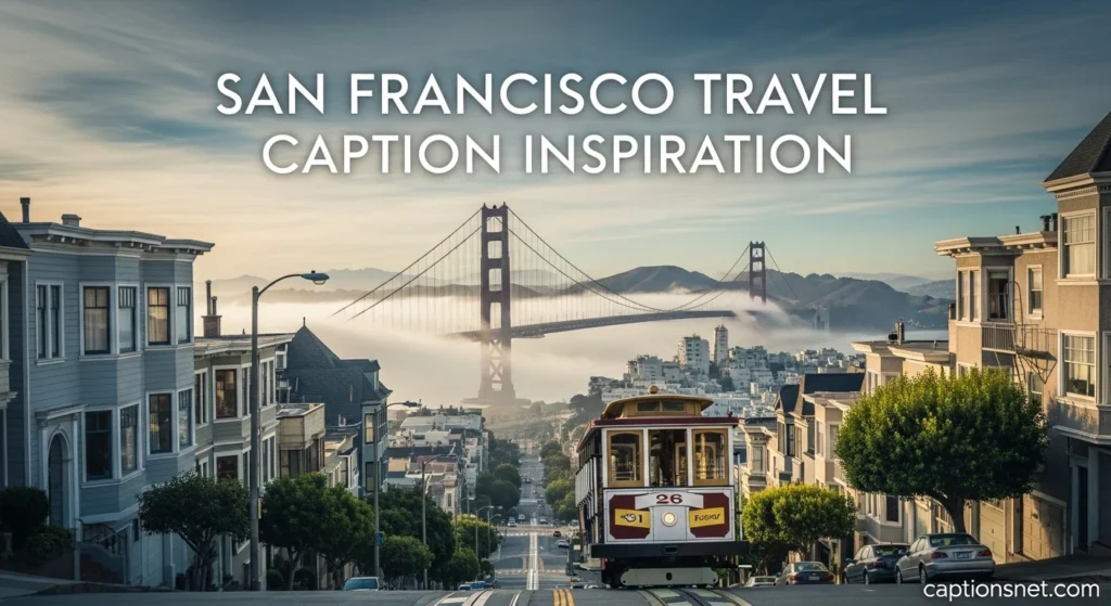 San Francisco Travel Caption Inspiration