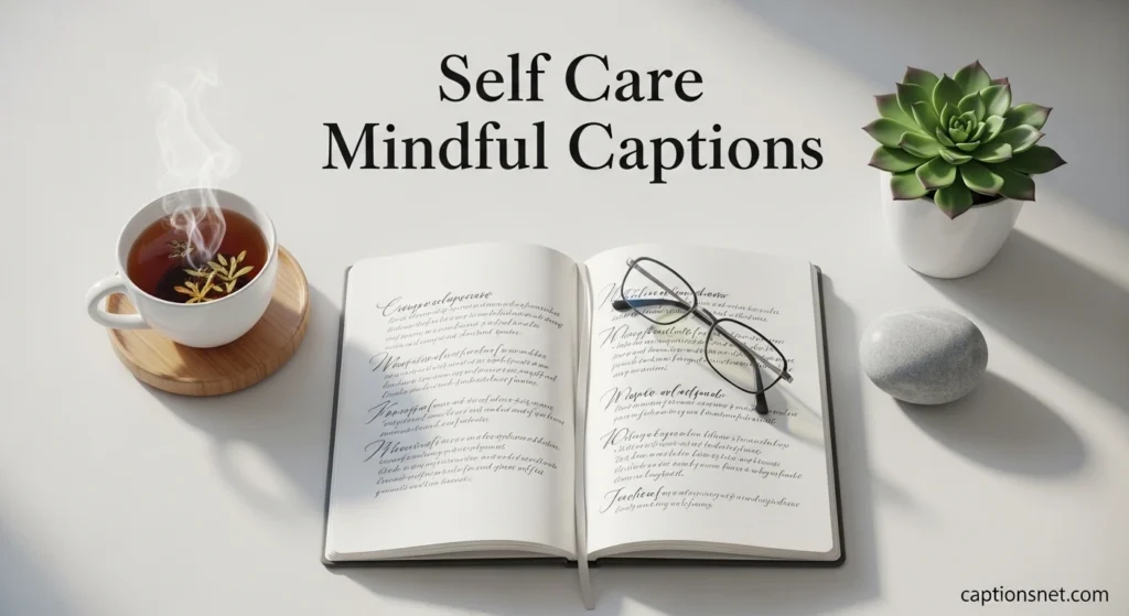 Self Care Mindful Captions