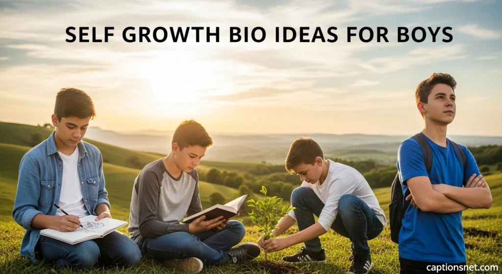 Self Growth Bio Ideas for Boys