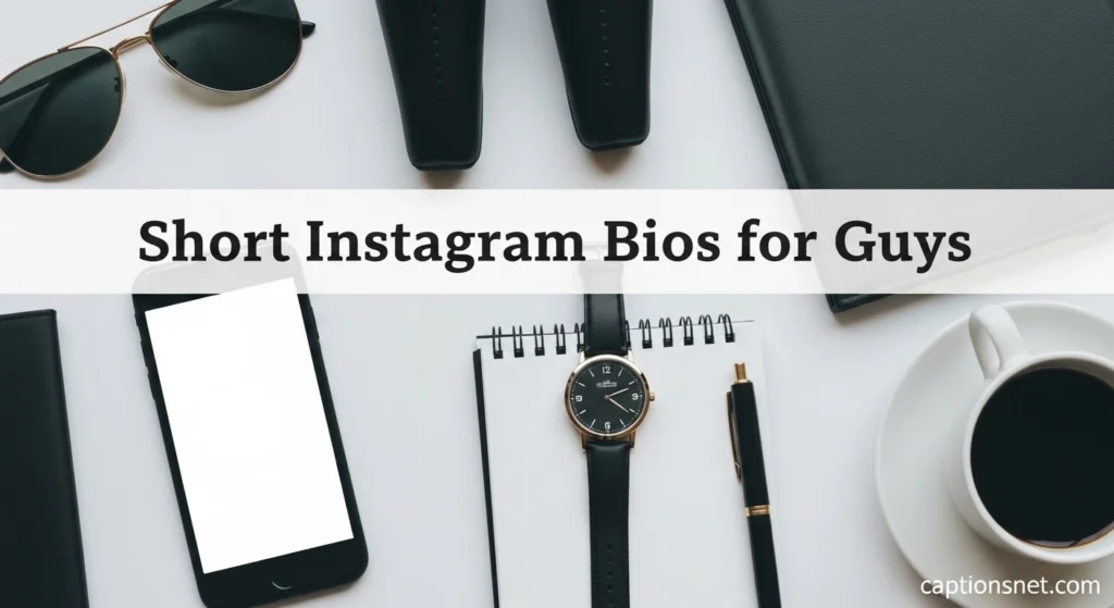 Short Instagram Bios for Guys