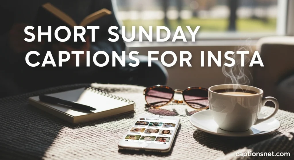 Short Sunday Captions for Insta