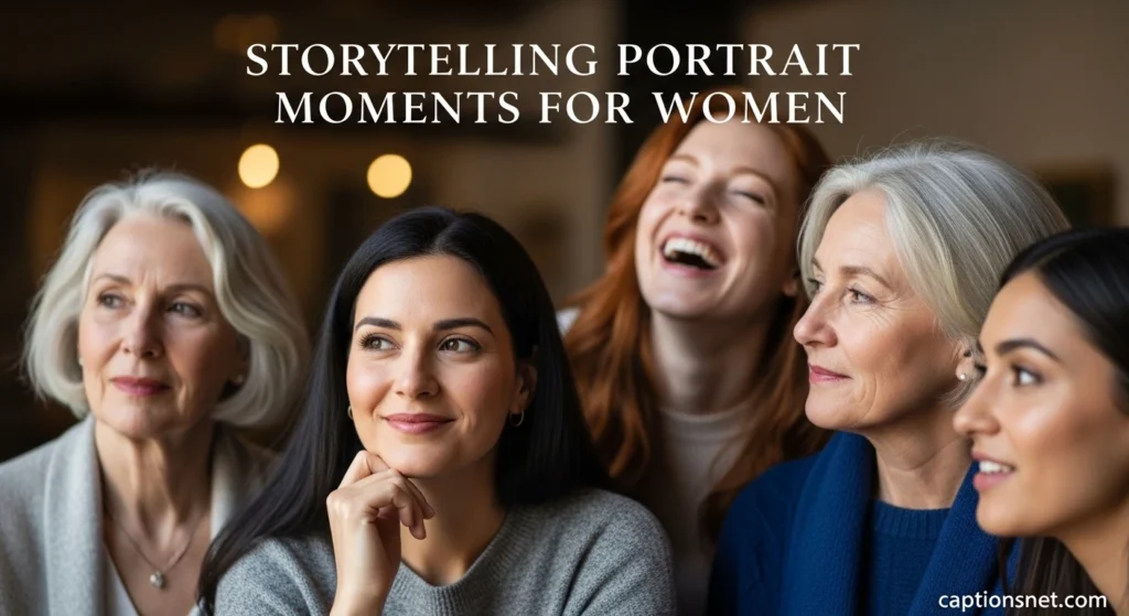 Storytelling Portrait Moments for Women