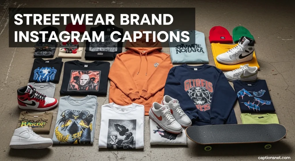 Streetwear Brand Instagram Captions