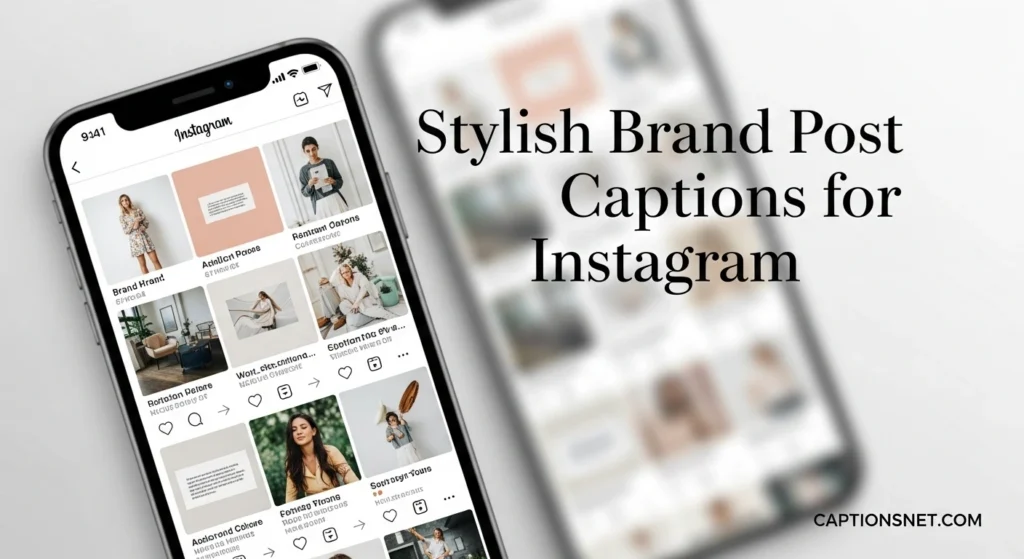Stylish Brand Post Captions for Instagram