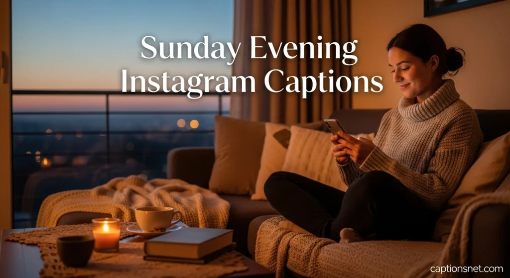 Sunday Evening Instagram Captions