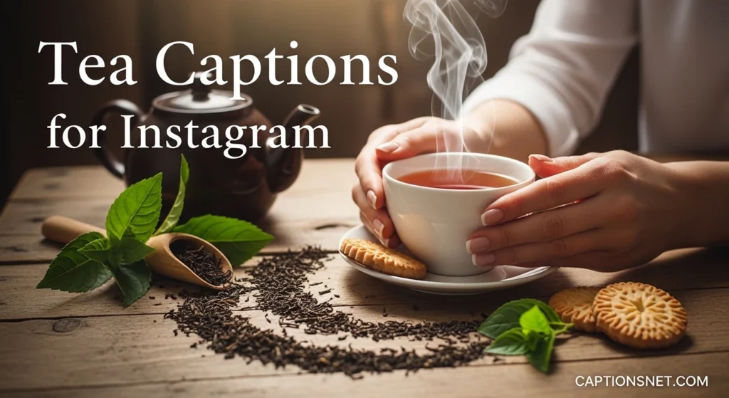 Tea Captions for Instagram