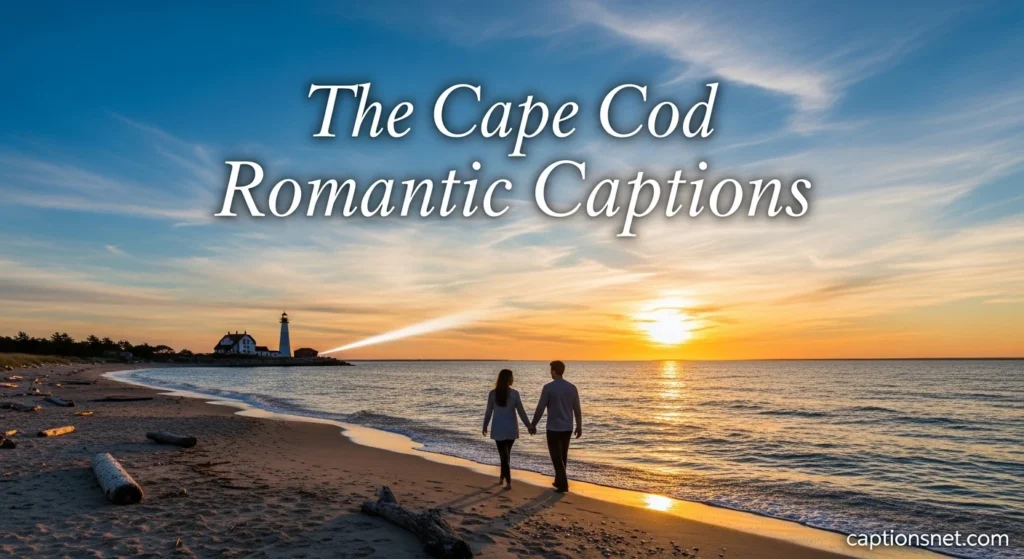 The Cape Cod Romantic Captions