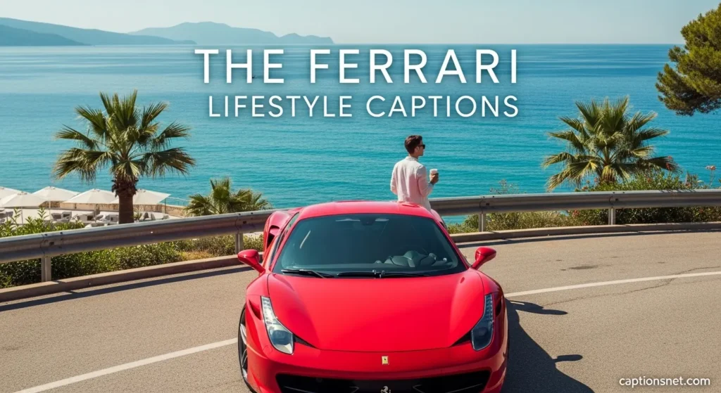 The Ferrari Lifestyle Captions