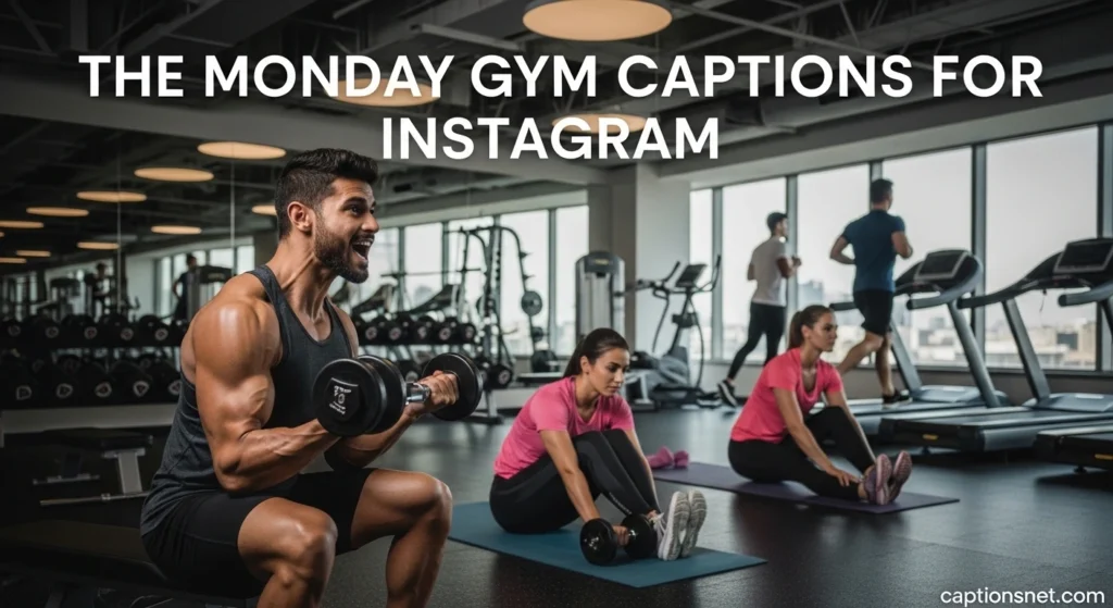 The Monday Gym Captions for Instagram