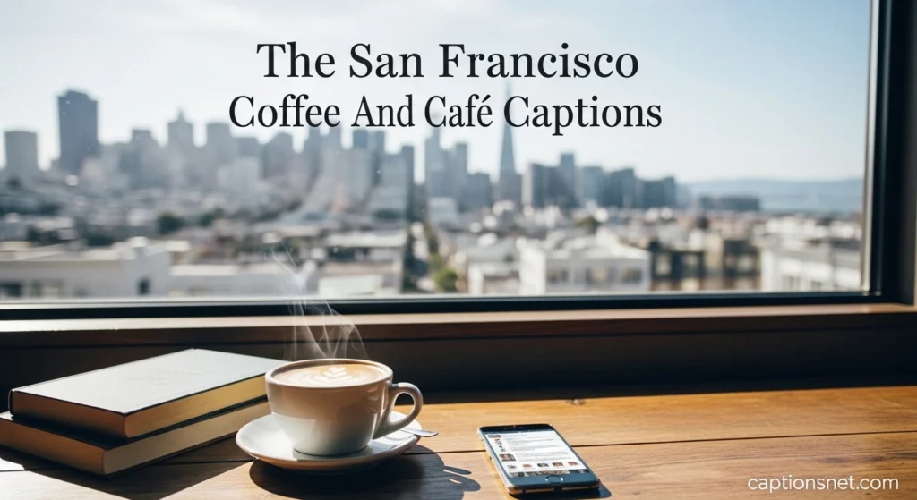 The San Francisco Coffee And Cafe Captions