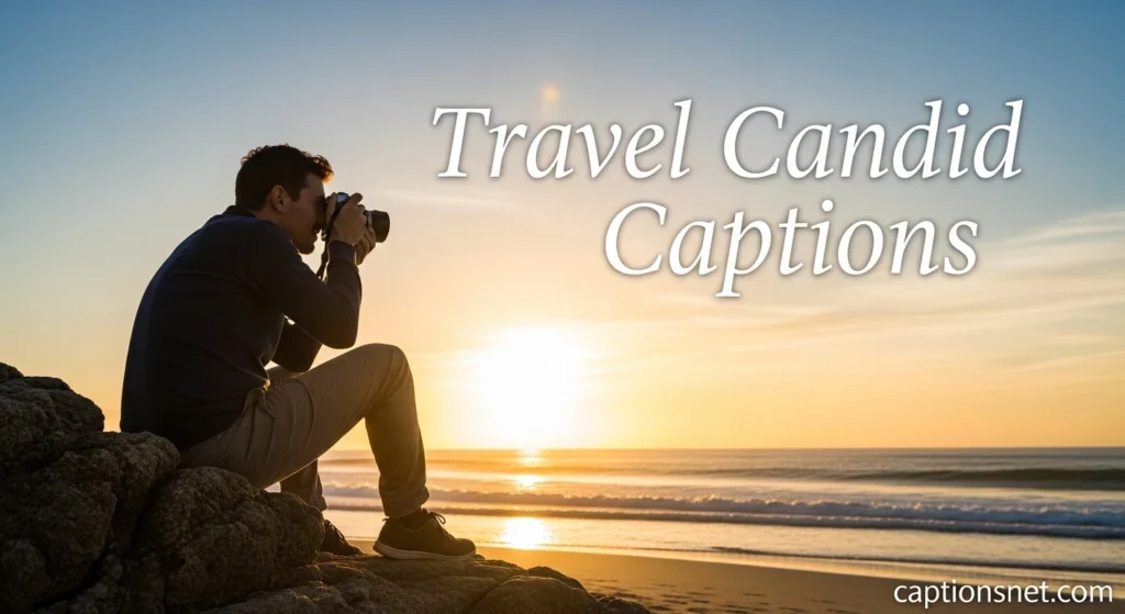 Travel Candid Captions
