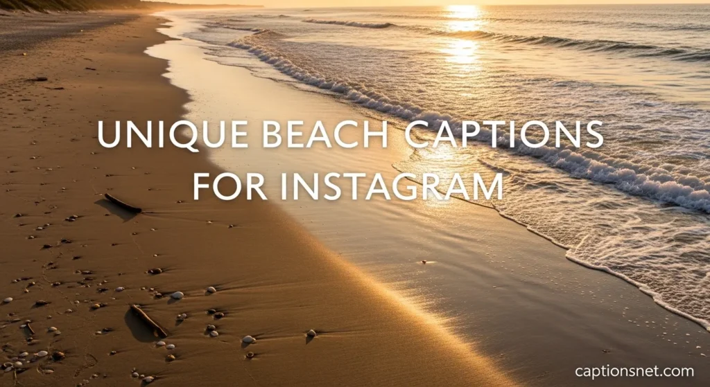 Unique Beach Captions For Instagram