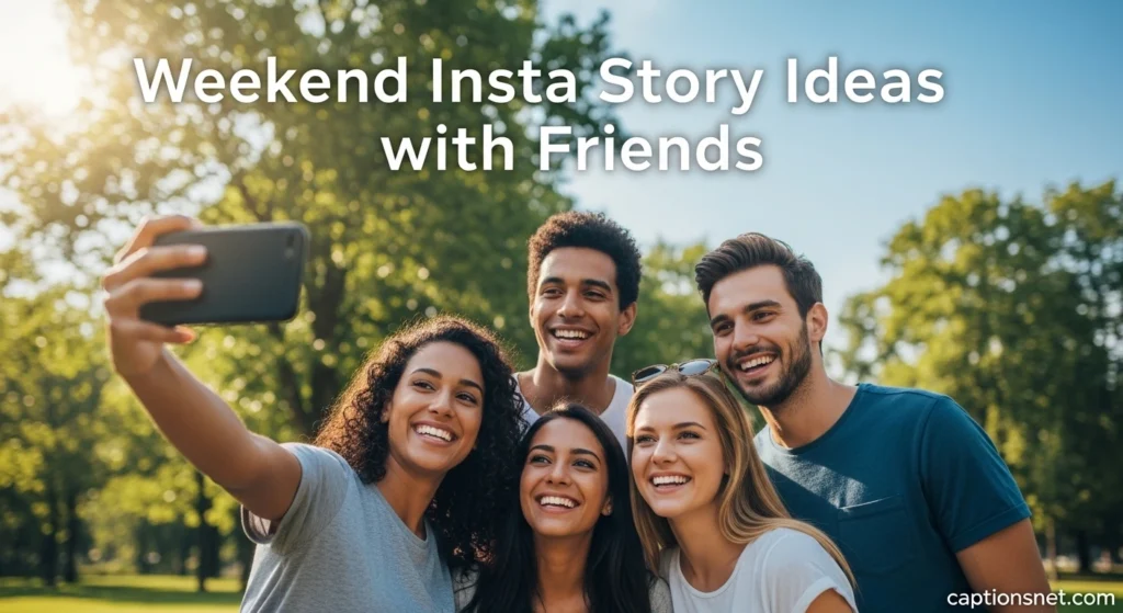 Weekend Insta Story Ideas with Friends