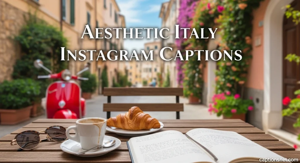 Aesthetic Italy Instagram Captions
