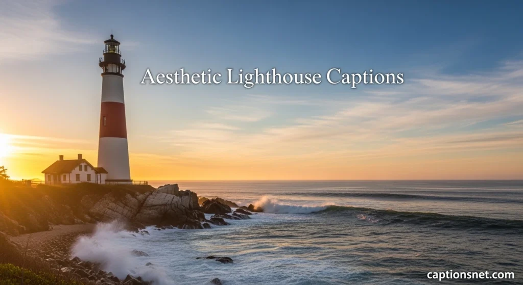Aesthetic Lighthouse Captions