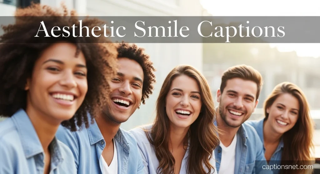 Aesthetic Smile Captions