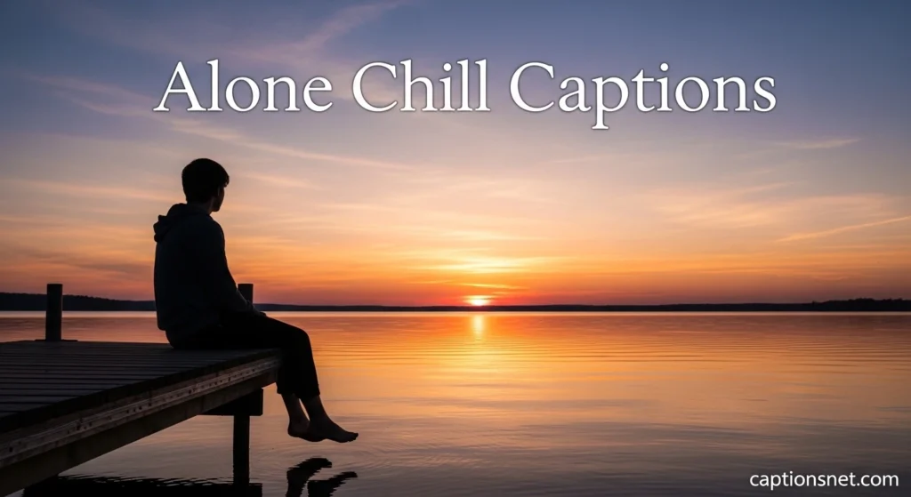 Alone Chill Captions