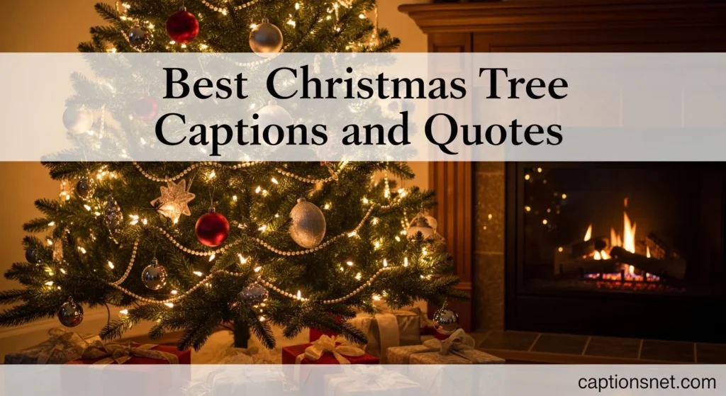 best christmas tree captions and quotes