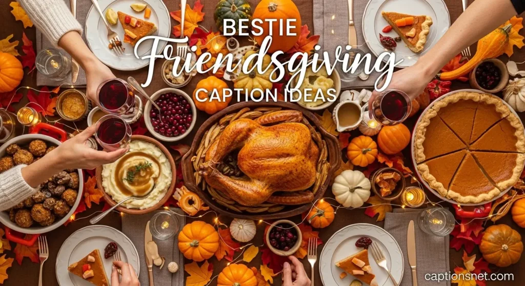 Bestie Friendsgiving Caption Ideas