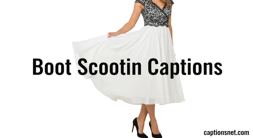 Boot Scootin Captions