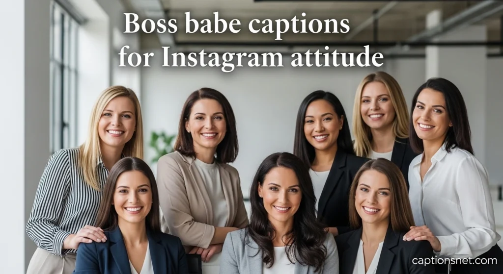 Boss babe captions for Instagram attitude