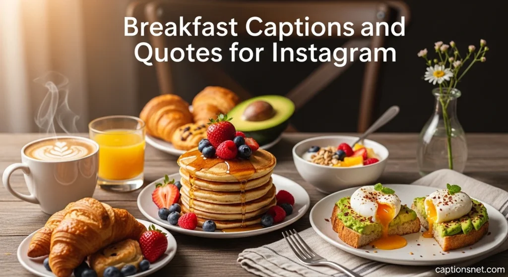Breakfast Captions and Quotes for Instagram