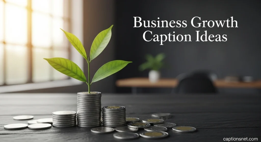 Business Growth Caption Ideas