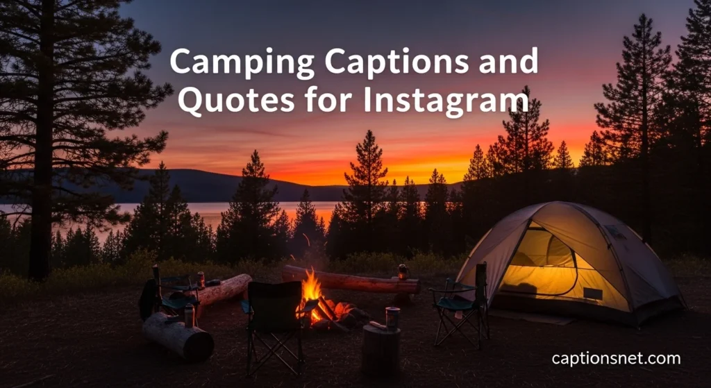 Camping Captions and Quotes for Instagram