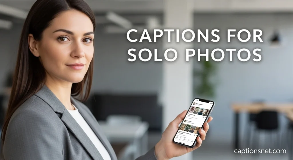 Captions for Solo Photos