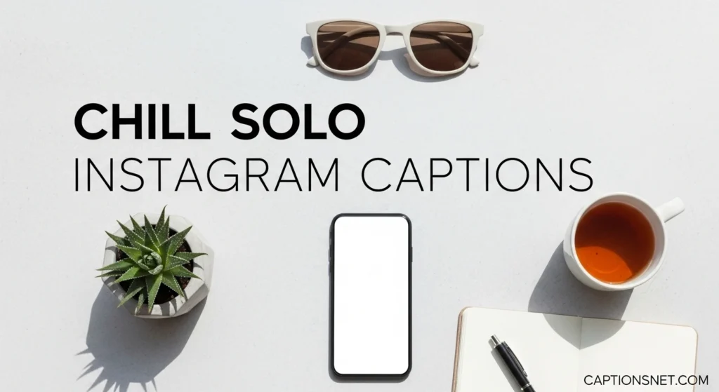 Chill Solo Instagram Captions