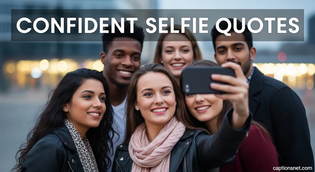 Confident Selfie Quotes