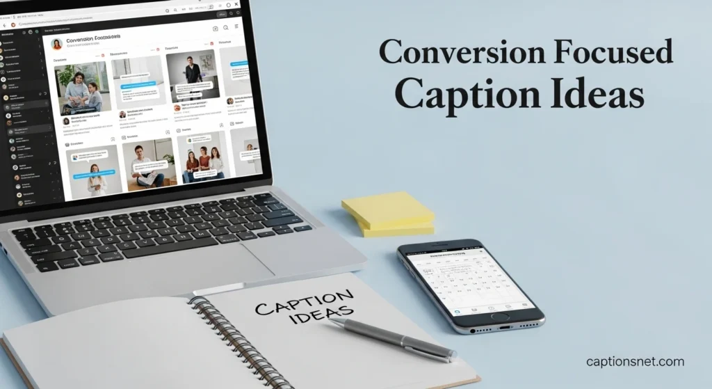 Conversion Focused Caption Ideas