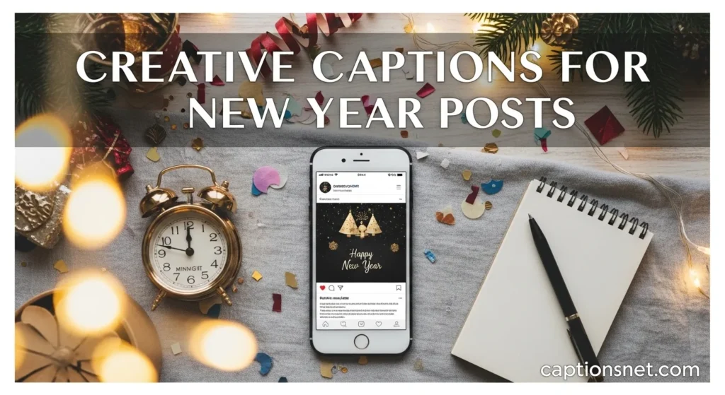Creative Captions for New Year Posts