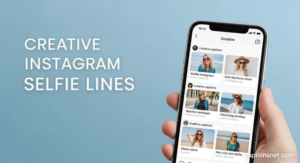 Creative Instagram Selfie Lines