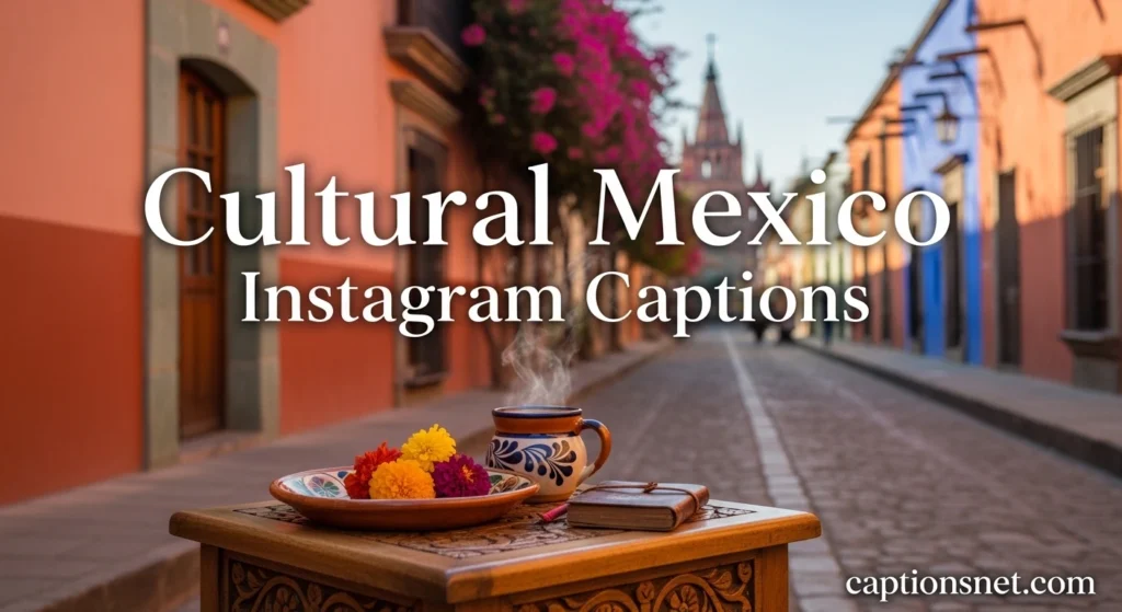 Cultural Mexico Instagram Captions