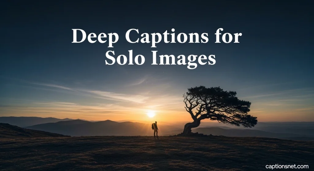 Deep Captions for Solo Images