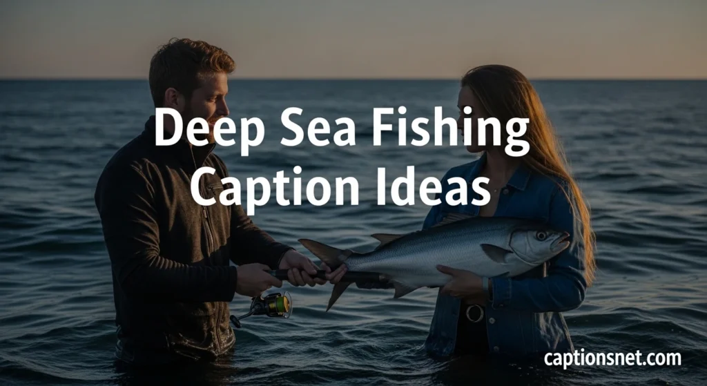 Deep Sea Fishing Caption Ideas